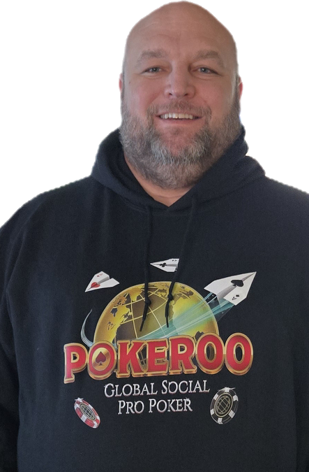 POKEROO Gildan Unisex Hoodie 3xl - 5xl (front logo)