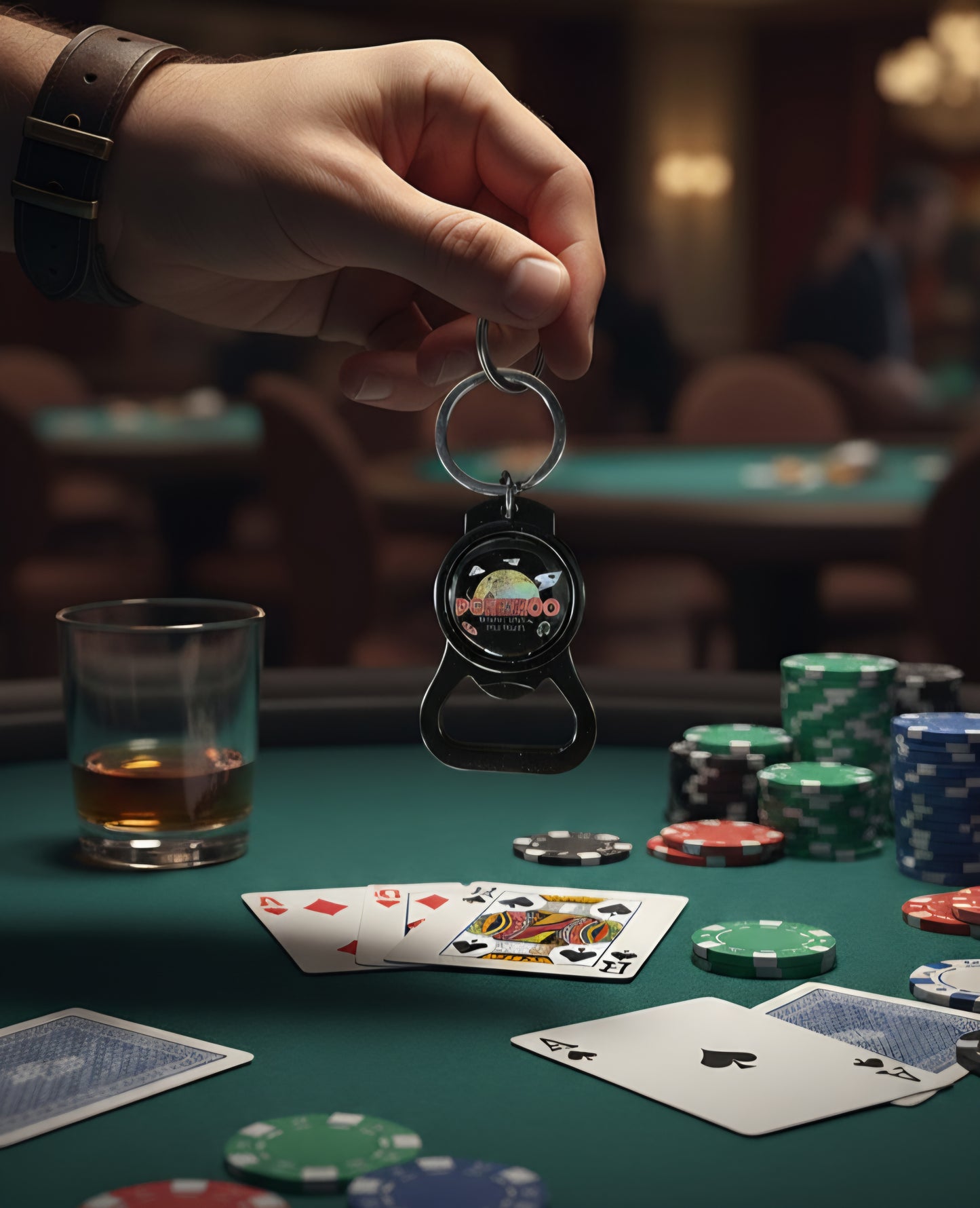 POKEROO Bottle Opener/Keychain FREE SHIPPING!!!