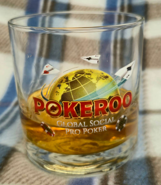 POKEROO Rocks Glass
